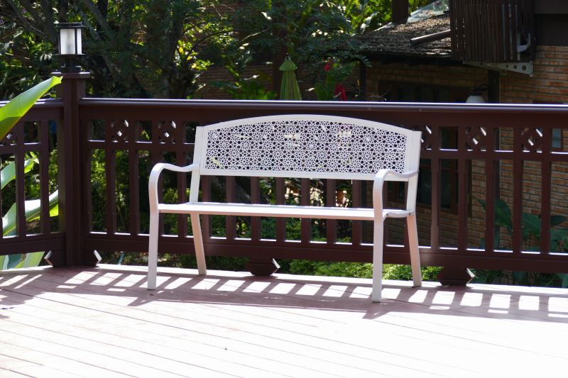 Outdoor Metal Bench